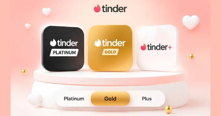 Comparaison des trois formules Tinder : Plus, Gold et Platinum
