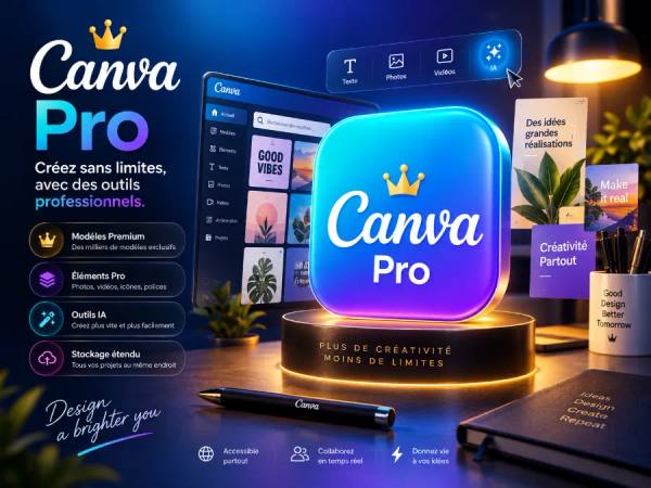 Abonnement Canva Pro